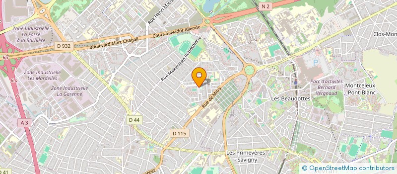 localisation de l'entreprise SCI GOMES à AULNAY-SOUS-BOIS