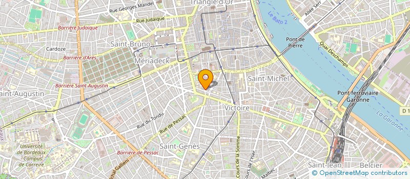 localisation de l'entreprise SCI GOMES  BORDEAUX