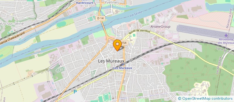 localisation de l'entreprise SCI GOMES à LES MUREAUX