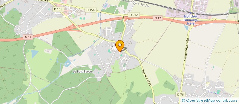 localisation de l'entreprise SCI GOMES  BOISSY-SANS-AVOIR