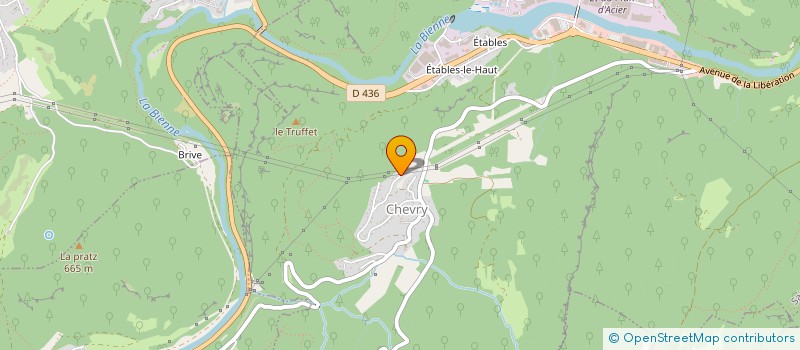 localisation de l'entreprise SCI GOMES BENOIT  SAINT-CLAUDE