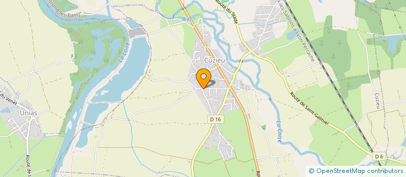 localisation de l'entreprise SCI GOMES IMMOBILIER  CUZIEU