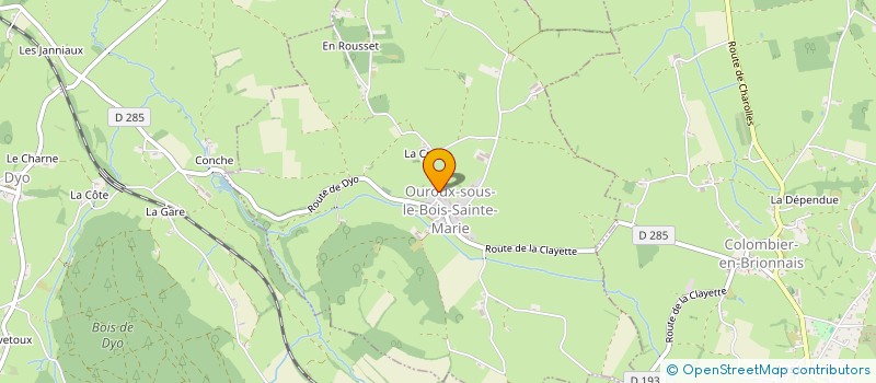 localisation de l'entreprise SCI GOMEZ  BOIS-SAINTE-MARIE