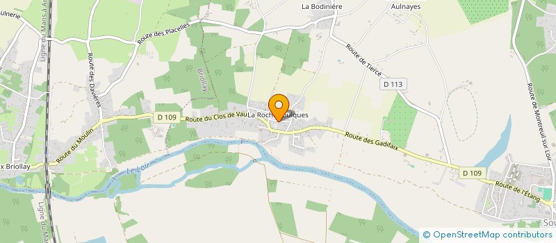 localisation de l'entreprise SCI GOMEZ BOURDON  RIVES-DU-LOIR-EN-ANJOU