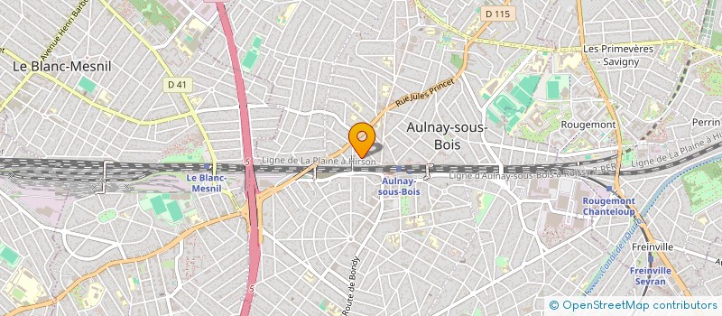 localisation de l'entreprise SCI GOMS à AULNAY-SOUS-BOIS