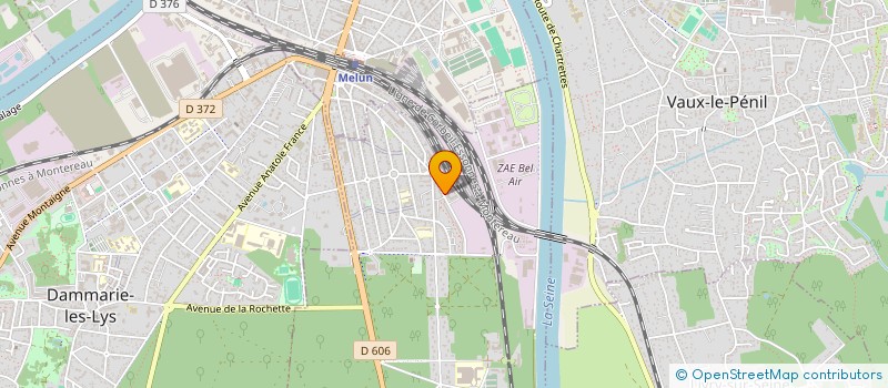 localisation de l'entreprise SCI GOMS  LA ROCHETTE