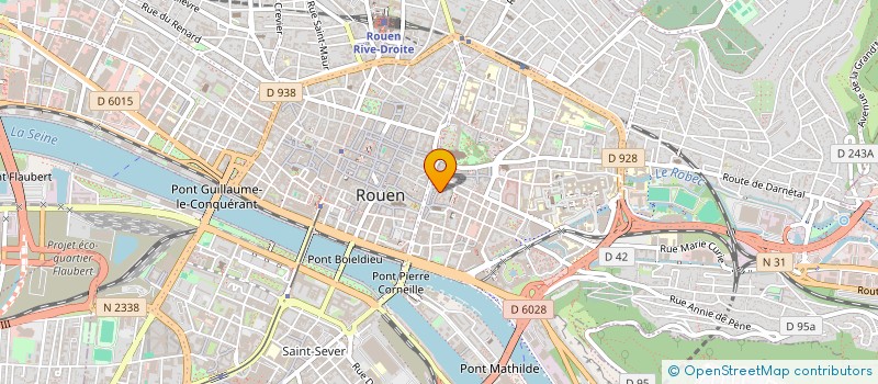 localisation de l'entreprise SCI GONAGLA à ROUEN