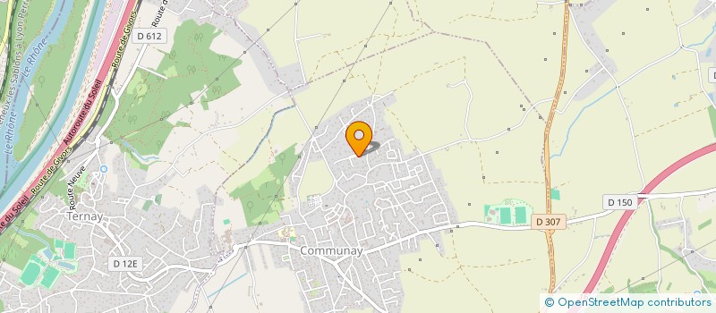 localisation de l'entreprise SCI GONCALVES  COMMUNAY