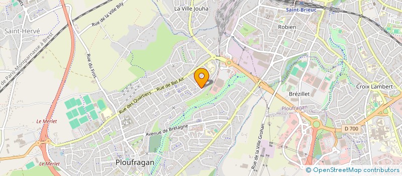 localisation de l'entreprise SCI GONCALVES  PLOUFRAGAN