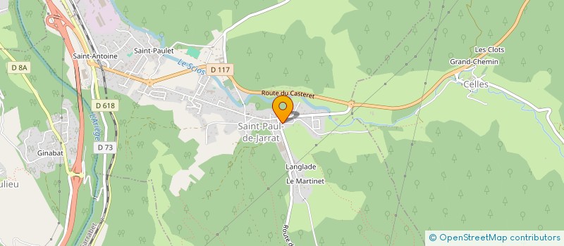localisation de l'entreprise SCI GONCALVES CUNHA FRERES  SAINT-PAUL-DE-JARRAT