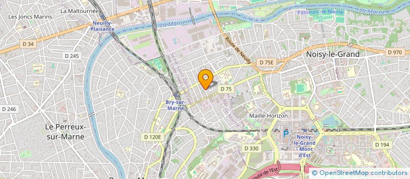 localisation de l'entreprise SCI GONCALVES GARCIA à NOISY-LE-GRAND