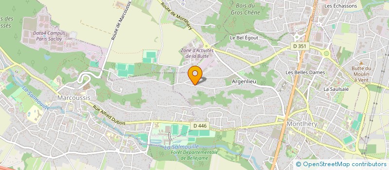 localisation de l'entreprise SCI GONCALVES JULIO  MONTLHERY