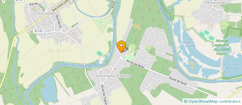 localisation de l'entreprise SCI GONCALVES PATRIMOINES  GERMIGNY-L'EVEQUE