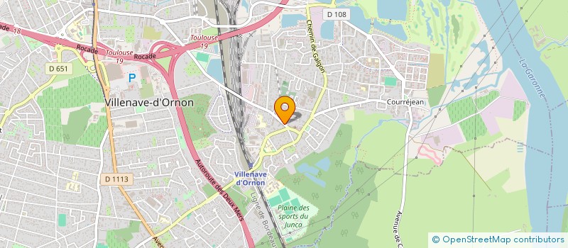 localisation de l'entreprise SCI GONCES  VILLENAVE-D'ORNON