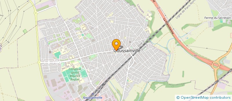 localisation de l'entreprise SCI GONDAL IMMOBILIER à GOUSSAINVILLE