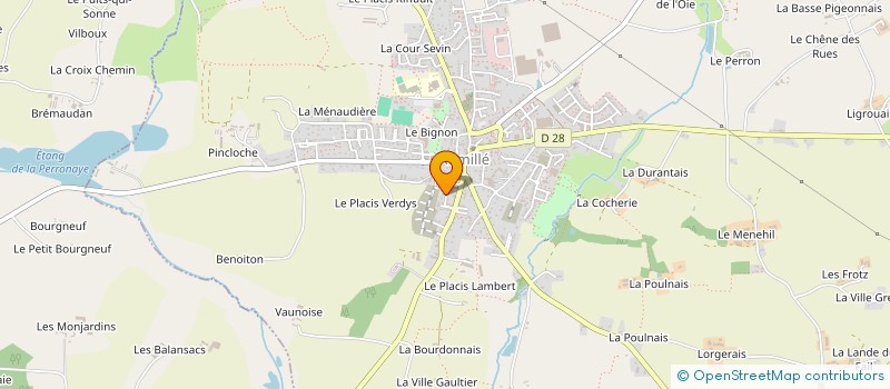 localisation de l'entreprise SCI GONET-MASSON  ROMILLE