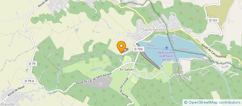 localisation de l'entreprise SCI GONIN  REVEL