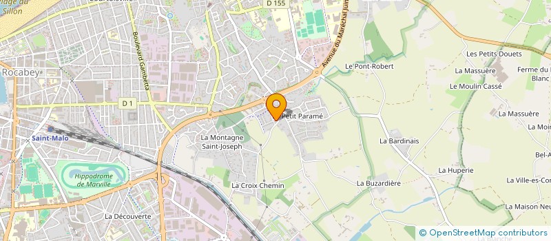localisation de l'entreprise SCI GONNET  SAINT-MALO