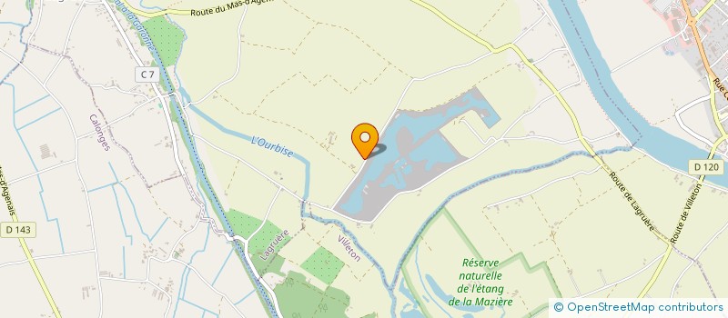 localisation de l'entreprise SCI GONTAUD  GONTAUD DE NOGARET