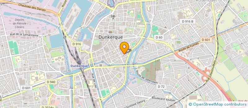 localisation de l'entreprise SCI GONTIER à DUNKERQUE