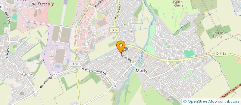 localisation de l'entreprise SCI GONTRAN  MARLY