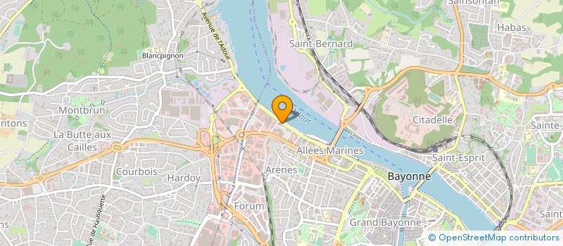 localisation de l'entreprise SCI GONZALEZ à BAYONNE
