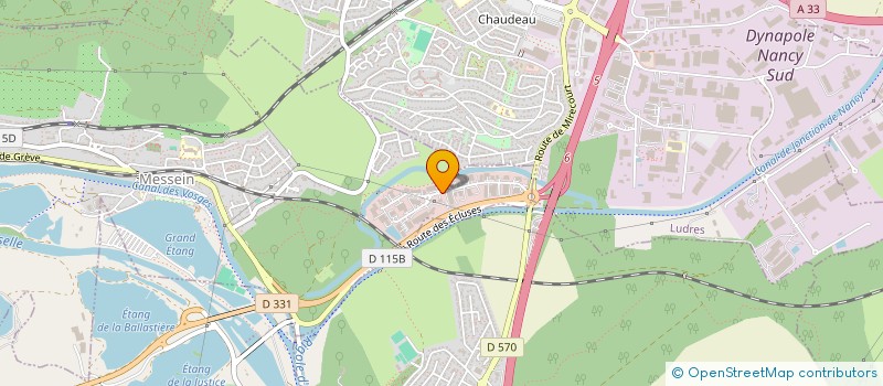 localisation de l'entreprise SCI GONZALEZ  MESSEIN