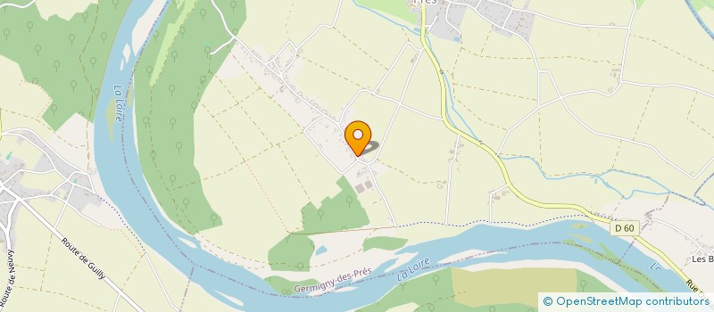 localisation de l'entreprise SCI GOOD FEELING à GERMIGNY-DES-PRES