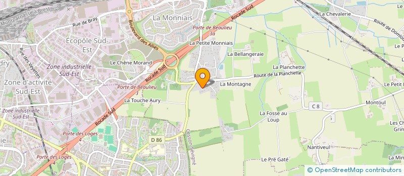 localisation de l'entreprise SCI GOOD MORNING  CESSON-SEVIGNE