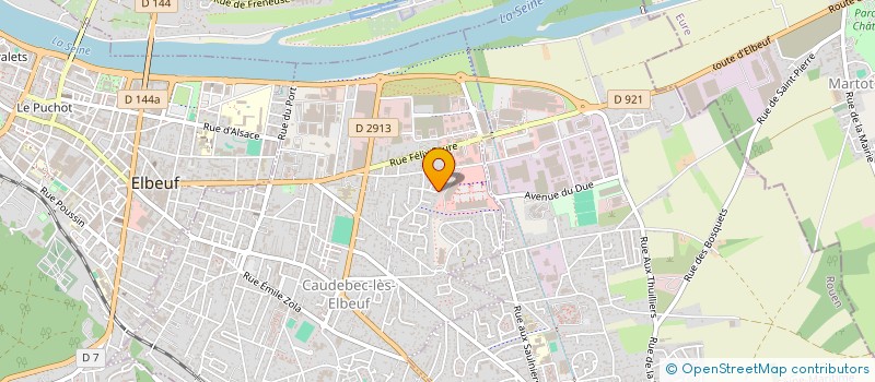 localisation de l'entreprise SCI GOOD VIBES  CAUDEBEC-LES-ELBEUF