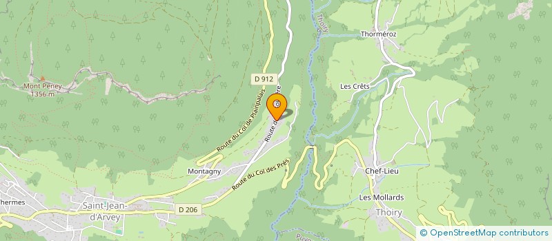 localisation de l'entreprise SCI GOODIES  SAINT-JEAN-D'ARVEY