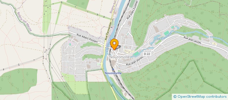 localisation de l'entreprise SCI GOOSSE  NOUZONVILLE