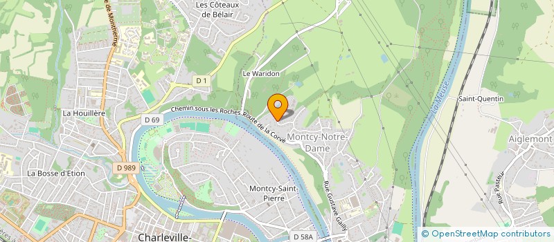 localisation de l'entreprise SCI GOOSSE GAMBETTA  MONTCY-NOTRE-DAME