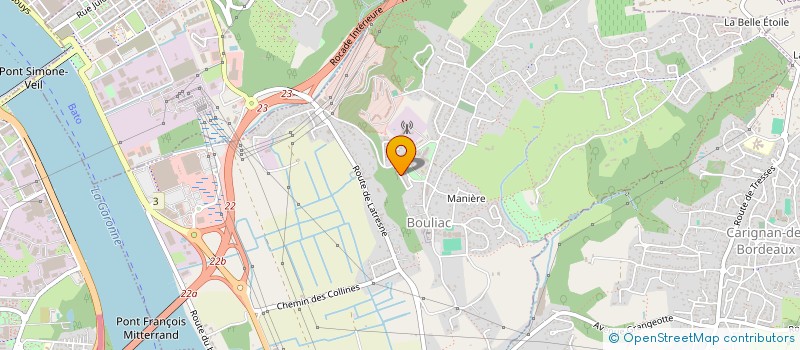 localisation de l'entreprise SCI GOPAP  BOULIAC