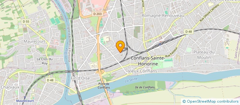 localisation de l'entreprise SCI GOPEG à CONFLANS-SAINTE-HONORINE