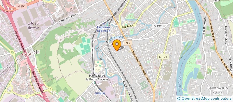 localisation de l'entreprise SCI GOR à CORBEIL-ESSONNES