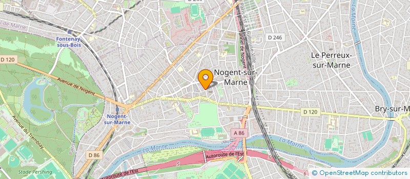 localisation de l'entreprise SCI GORAN  NOGENT-SUR-MARNE
