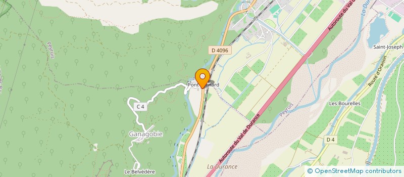 localisation de l'entreprise SCI GORAYA  PEYRUIS