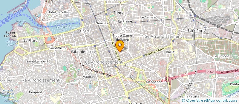 localisation de l'entreprise SCI GORBY à MARSEILLE