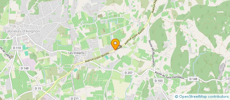 localisation de l'entreprise SCI GORDES IMBERTS  GORDES