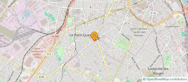 localisation de l'entreprise SCI GORDOLASQUE  LE PETIT-QUEVILLY