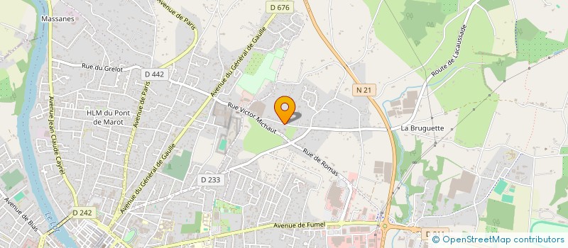 localisation de l'entreprise SCI GORDON  VILLENEUVE-SUR-LOT