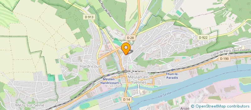 localisation de l'entreprise SCI GORE  ECURAT