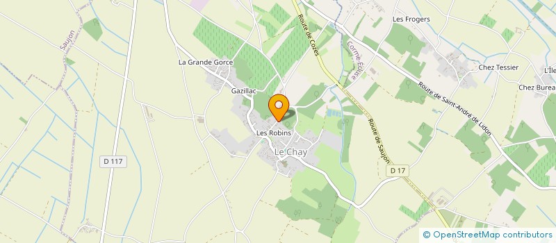 localisation de l'entreprise SCI GOREAU-MAYEUX  LE CHAY