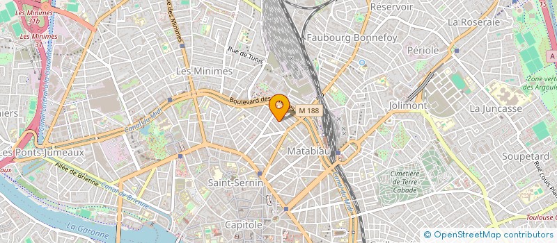 localisation de l'entreprise SCI GOREZ STAUMONT à TOULOUSE
