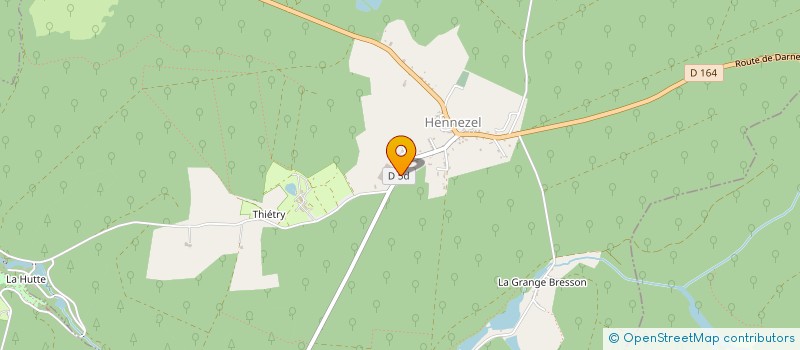 localisation de l'entreprise SCI GORGE LE LOUP  HENNEZEL