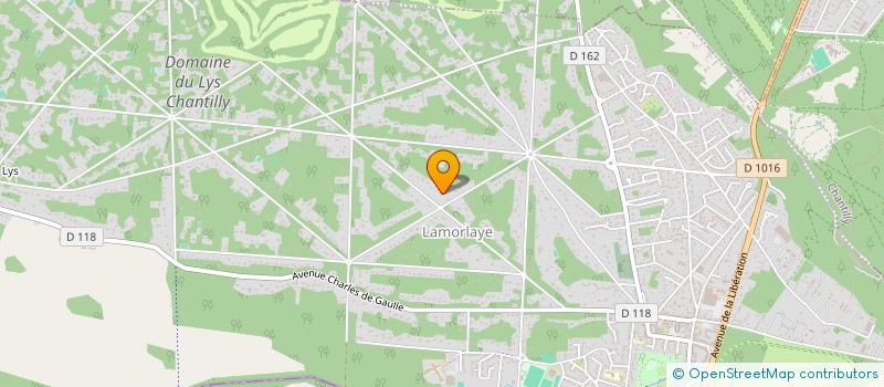 localisation de l'entreprise SCI GORKI  LAMORLAYE