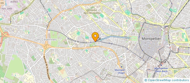 localisation de l'entreprise SCI GORY DELABAERE à MONTPELLIER
