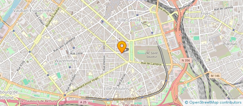 localisation de l'entreprise SCI GOSSELET à LILLE