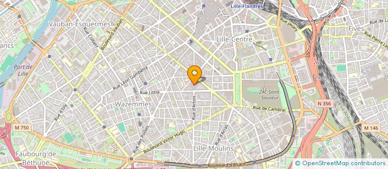 localisation de l'entreprise SCI GOSSELET à LILLE